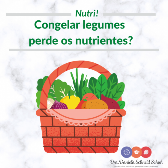 Congelar perde nutrientes?
